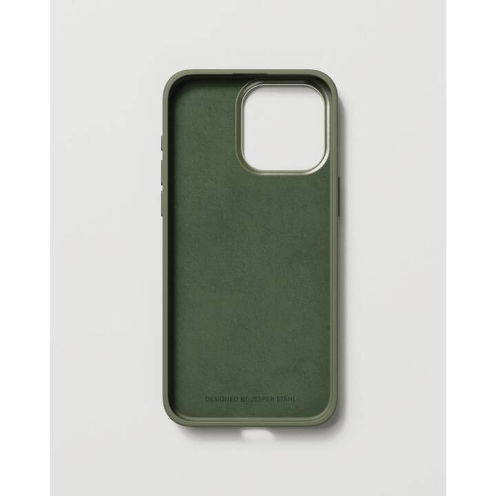 NUDIENT Backcover (iPhone 15 Pro Max, Aluminium, Vert olive, Vert)