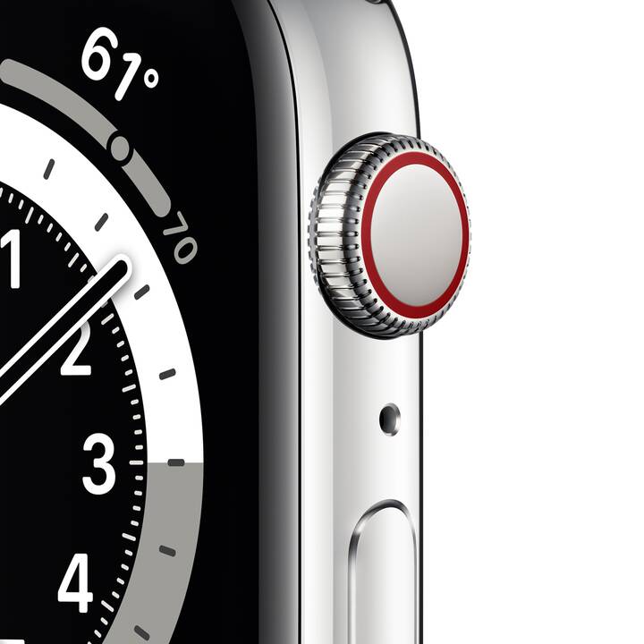 APPLE Watch Series 6 GPS + Cellular (40 mm, Edelstahl, Milanaise) -  Interdiscount