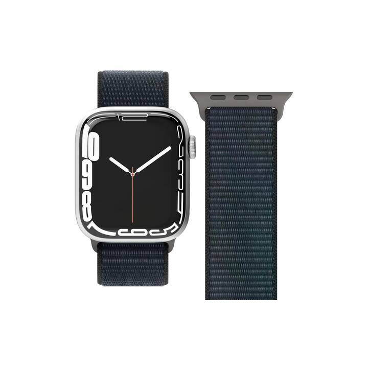 VONMÄHLEN Armband (Apple Watch 45 mm / 42 mm / 49 mm / 44 mm, Anthrazit/Schwarz)