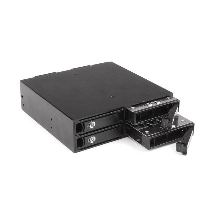 STARTECH.COM Cadre amovible SATSASBP425 (SAS, SATA, SATA-II, SATA-III, 4 x SATA)