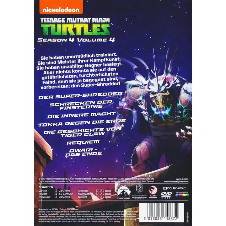 Teenage Mutant Ninja Turtles - Vol. 4: Super Shredder (DE, EN, FR, IT, NL, ES)