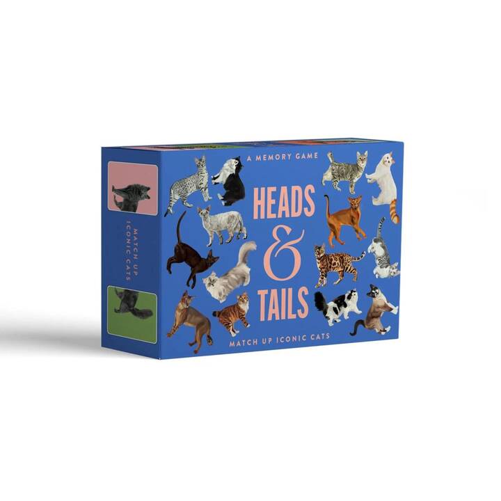 THAMES AND HUDSON Heads & Tails: A Cat Memory Game Cards / Match up iconic cats (EN)