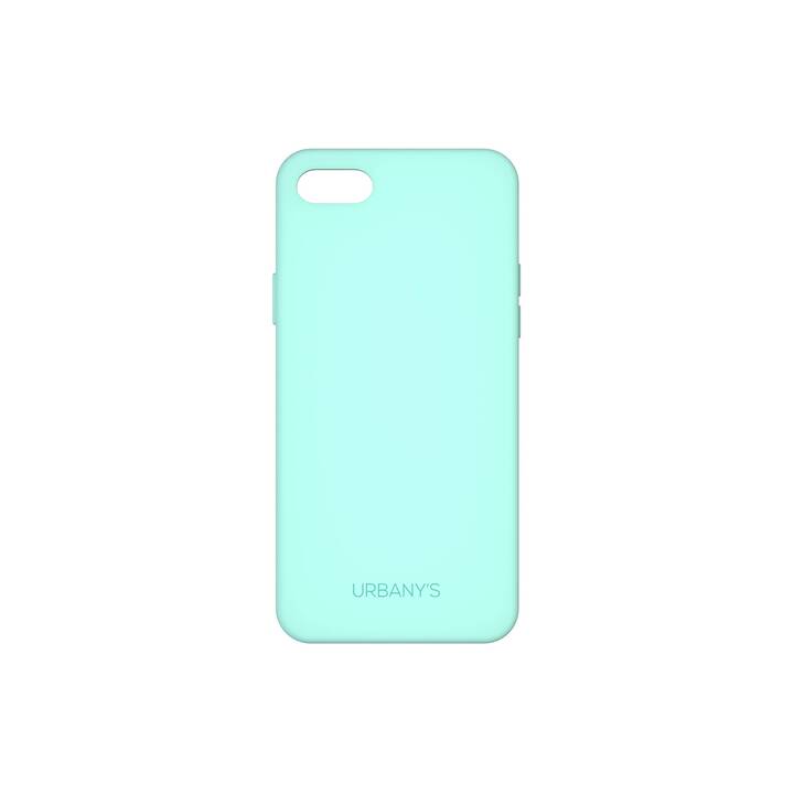 URBANY'S Backcover Minty Fresh (iPhone SE 2020, iPhone 8, iPhone 7, Turchese)