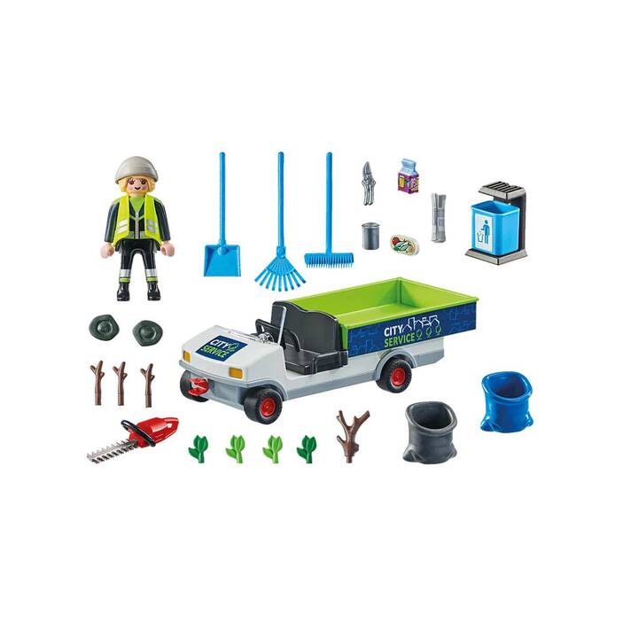 PLAYMOBIL City Action Municipal cleaning with E-vehicle (71433)