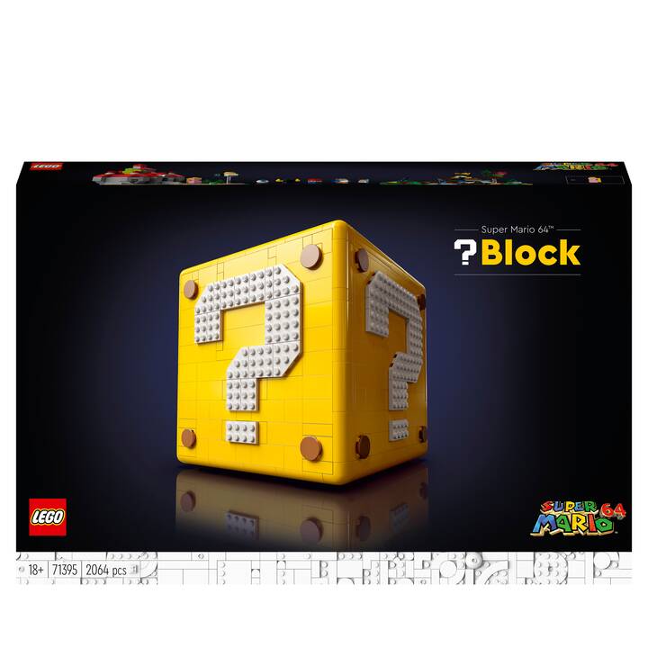 LEGO Super Mario 64 Fragezeichen-Block (71395, seltenes Set)