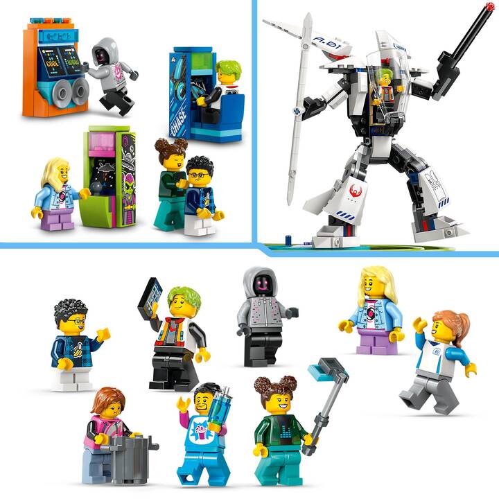 Le Parc D’Attractions De Robot World – Jouet D’aventure Pour Enfants – Neuf
