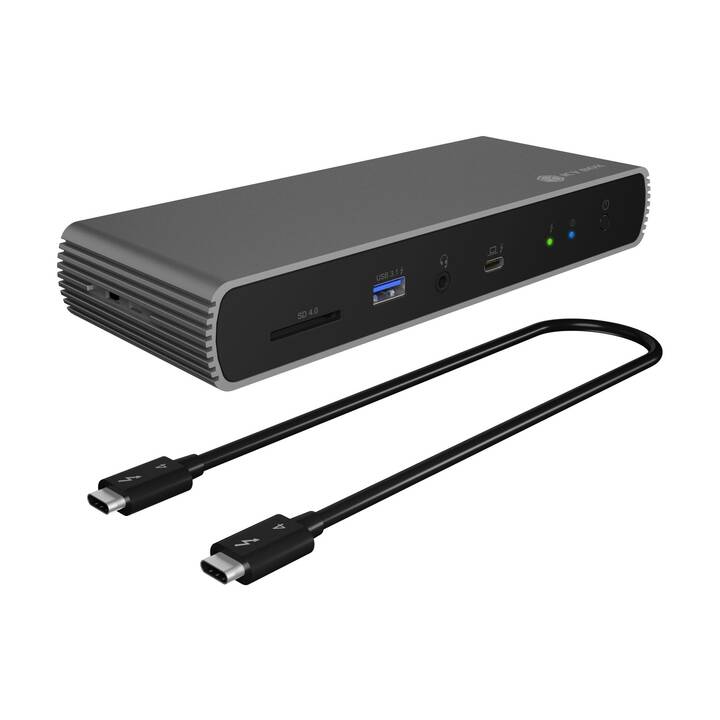 ICY BOX Stations d'accueil IB-DK8801-TB4 (HDMI, 4 x USB 3.1, 2 x Thunderbolt 4)