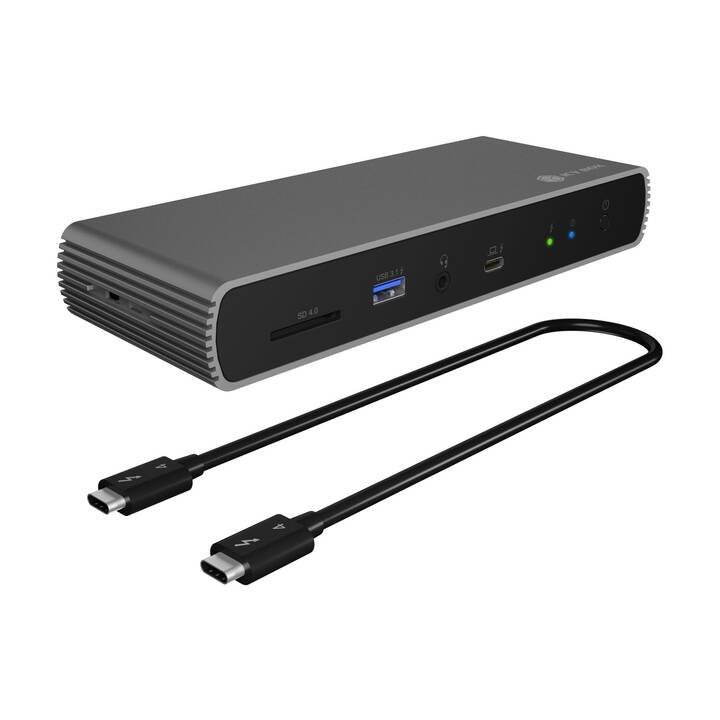 ICY BOX Dockingstation IB-DK8801-TB4 (HDMI, 4 x USB 3.1, 2 x Thunderbolt 4)