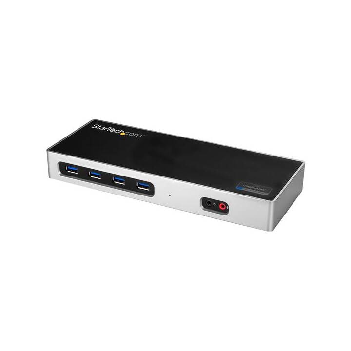 STARTECH.COM Stations d'accueil (2 x HDMI, RJ-45 (LAN), USB de type A)