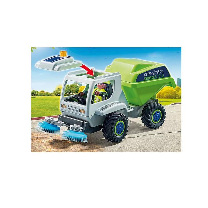 PLAYMOBIL City Action Sweeper machine (71432)