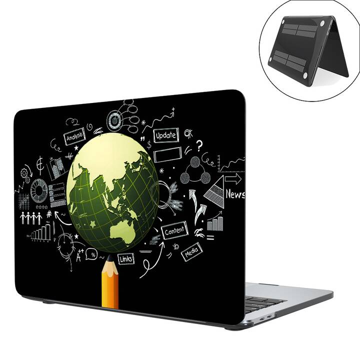 EG Hülle für MacBook Air 13" (Apple M1 Chip) (2020) - Bunt - Ideen