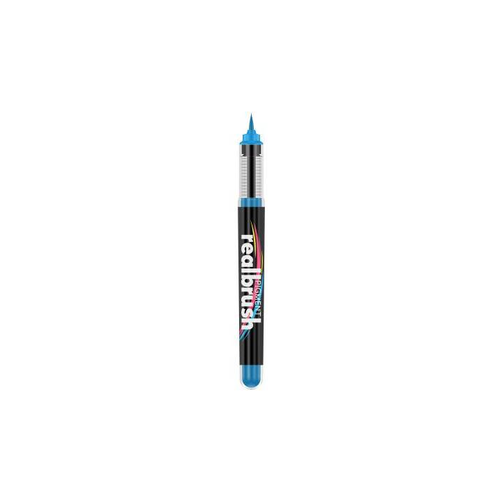 KARIN Real Brush Pro Pigment Filzstift (Azur blau, 1 Stück)