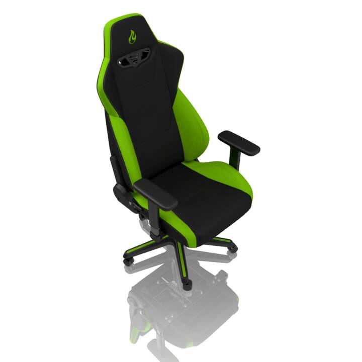 NITRO CONCEPTS Gaming Chaise S300 (Noir, Vert)