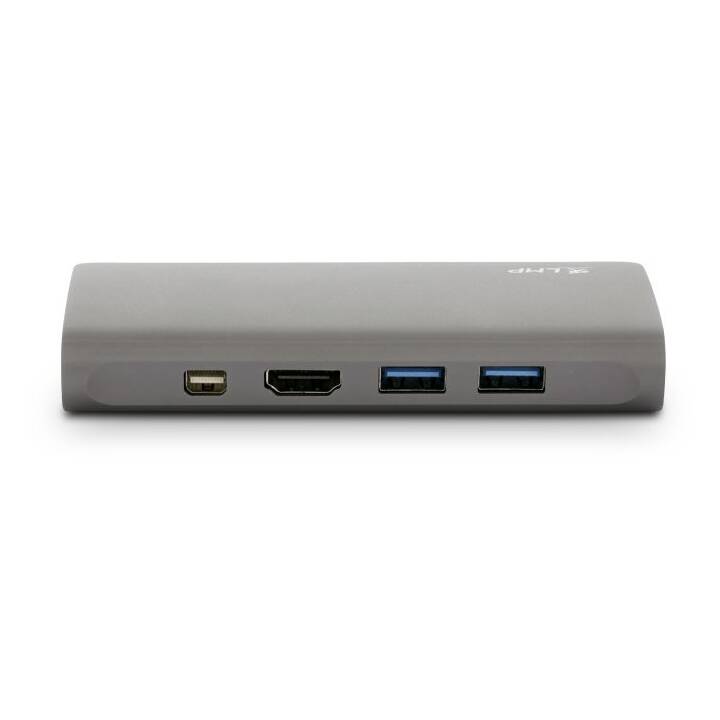 LMP Dockingstation (HDMI, Mini DisplayPort, VGA, USB 3.1 Typ-C, USB 3.1 Typ-A, Ethernet 10 Gbit, USB 3.0 Typ-A, USB 3.0 Typ-C, RJ-45 (LAN))