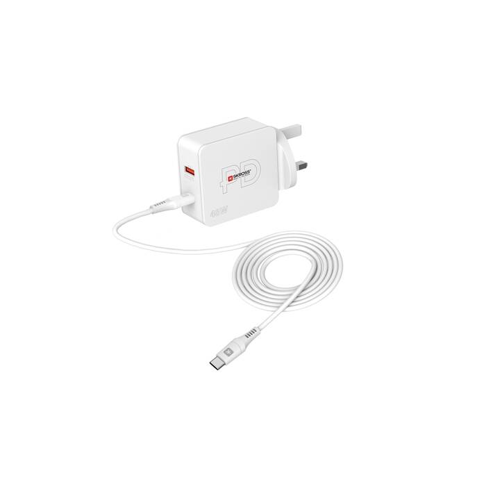 SKROSS Combo+ Chargeur mural (USB-A, USB-C)