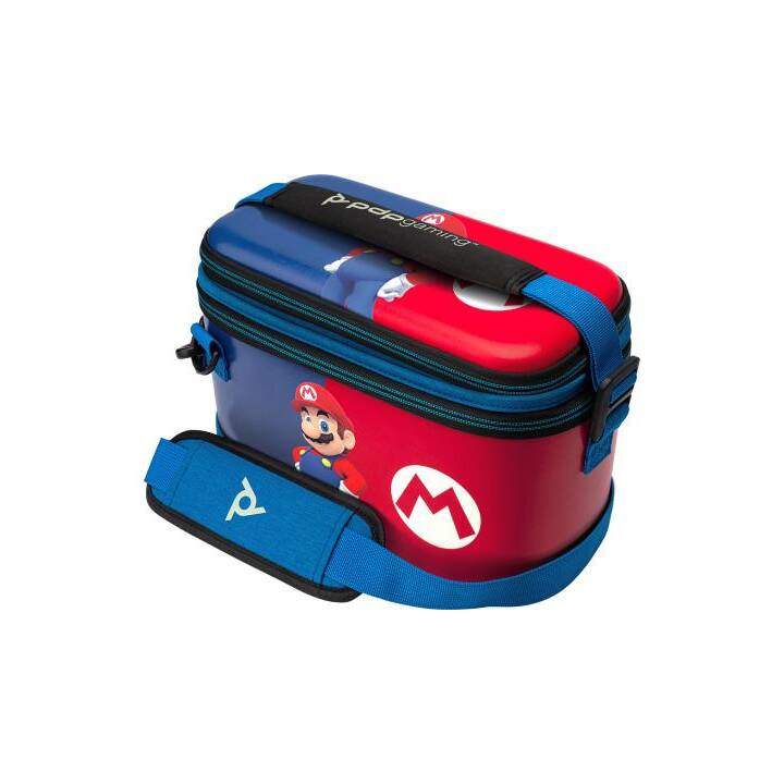 PDP Borsa di transporto Console di gioco PULL-N-GO CASE Mario Edition (Switch)