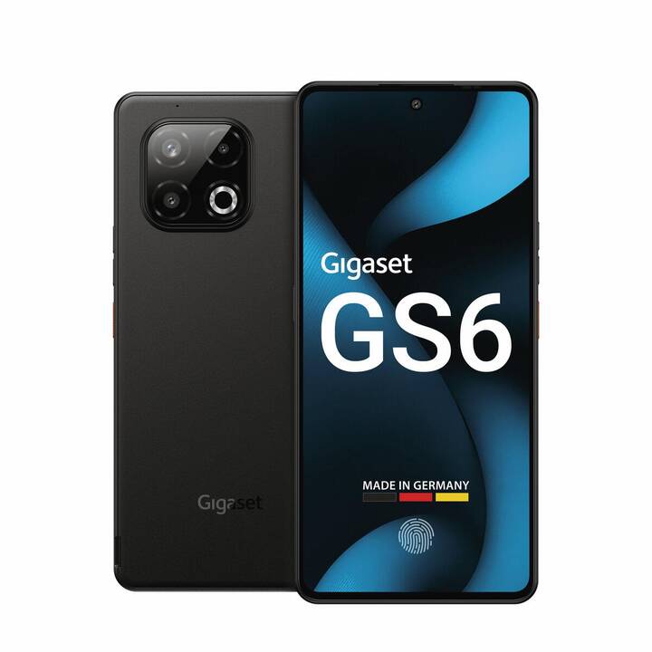 GIGASET GS6 (128 GB, Titanium Black, 6.67", 64 MP, 5G)