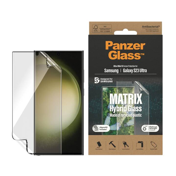 PANZERGLASS Verre de protection d'écran (Galaxy S23 Ultra, 1 pièce)