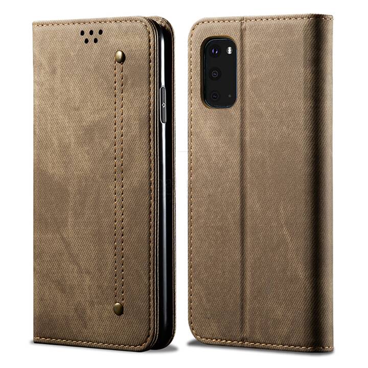 EG Mornrise Wallet Case für Xiaomi Mi Note 10 6.47 "2020 - Khaki