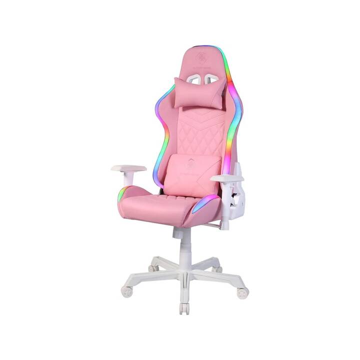 DELTACO Gaming Chaise RGB GAM-080-P (Pink, Rose)