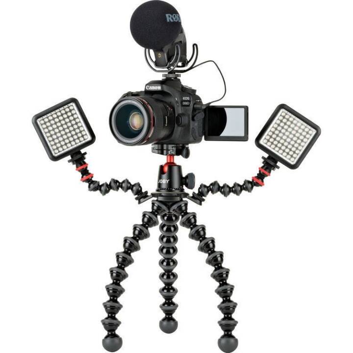 JOBY GorillaPod Dreibeinstativ (Thermoplastisches Elastomer (TPE), Kunststoff, ABS (Acrylnitril-Butadien-Styrol), Nylon, Edelstahl, Rostfreier Stahl, Aluminium)