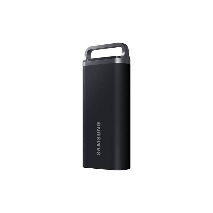 SAMSUNG Portable SSD T5 EVO (USB Typ-C, 2000 GB, Schwarz)