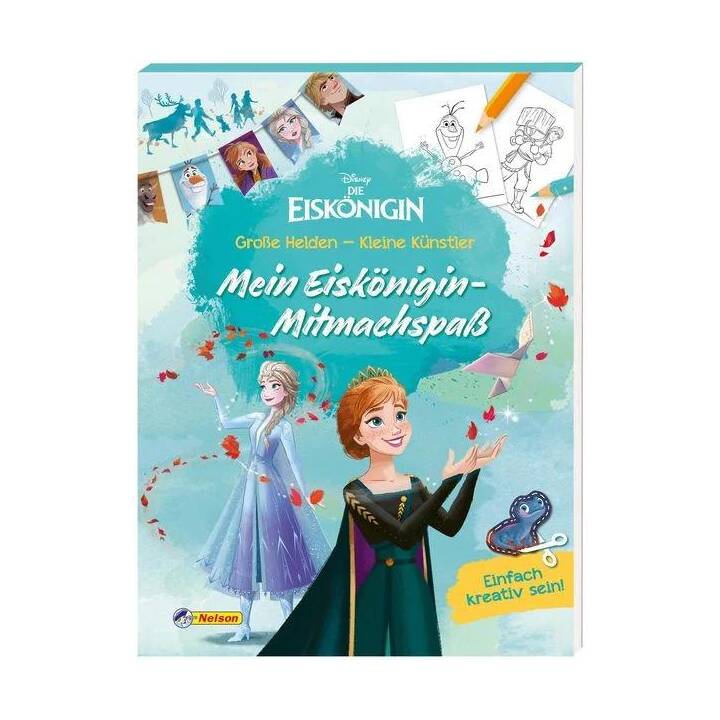 Disney Die Eiskönigin: Grosse Helden - Kleine Künstler: Mein Eiskönigin-Mitmachspass
