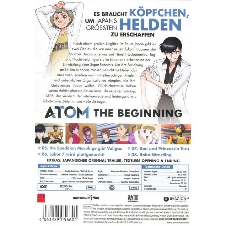 Atom - The Beginning - Vol. 2 (DE, JA)