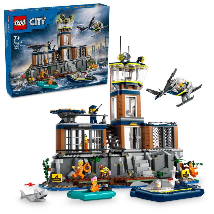 LEGO City La prison de la police en haute mer (60419)