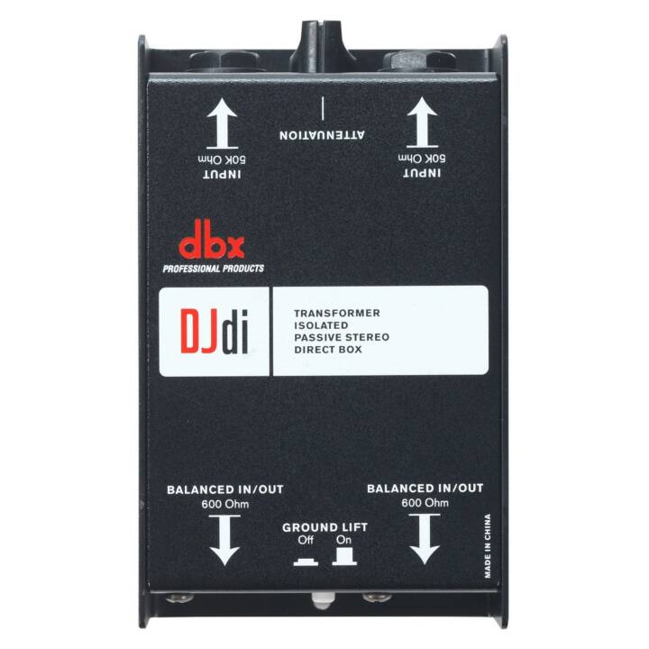 DBX Stagebox DJDI (Noir)