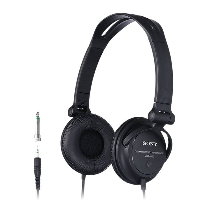 SONY MDR-V150 (Over-Ear, Schwarz)