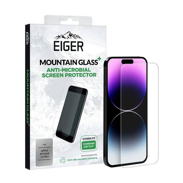 EIGER Verre de protection d'écran Mountain Glass (iPhone 14 Pro)