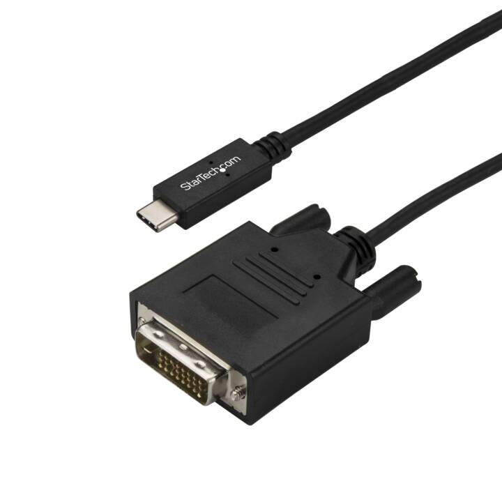 STARTECH.COM Câble de connexion (Fiche DVI, USB-C fiche, 3 m)