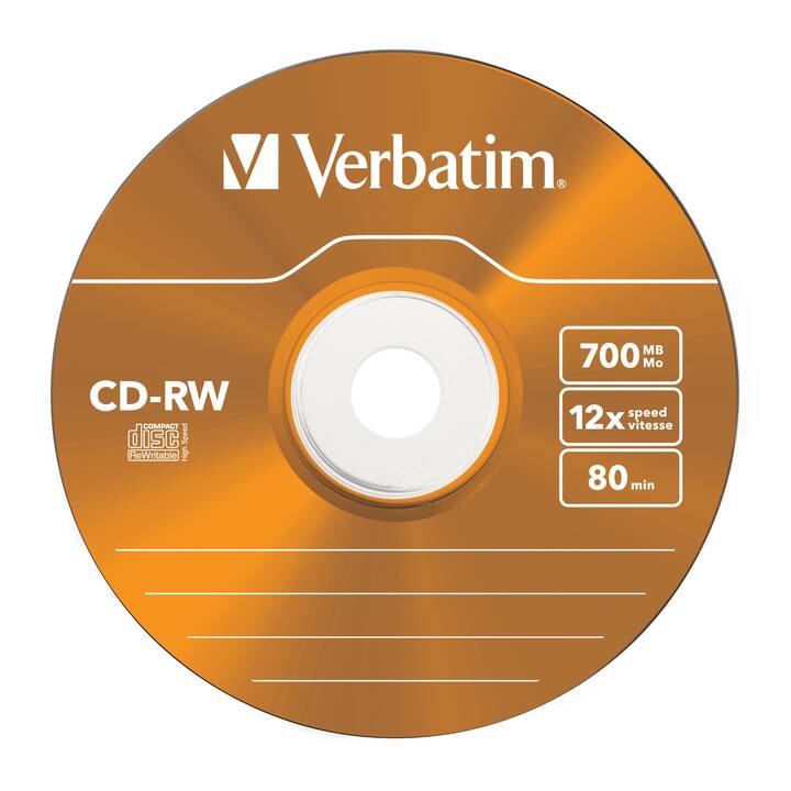VERBATIM CD-RW (700 MB)