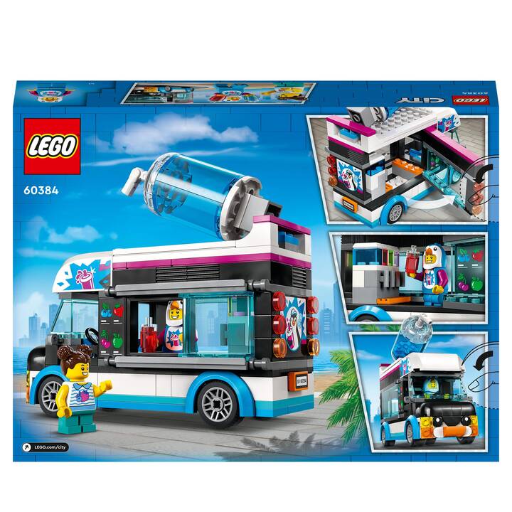 LEGO City Le Camion à Granités du Pingouin (60384)
