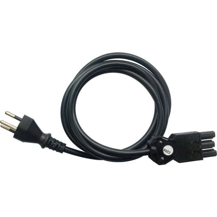 MAX HAURI Câble secteur GST18/3 (CH, Type J, 5 m, Noir)