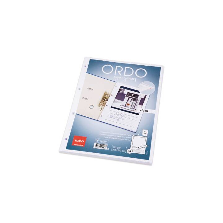 ELCO Organisationsmappe Ordo Vista (Weiss, A4, 10 Stück)