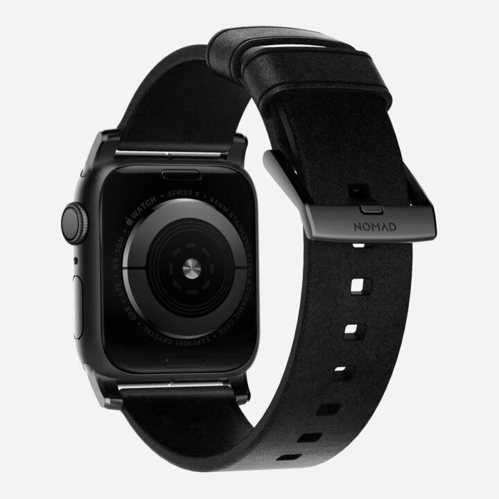 NOMAD GOODS Armband (Apple Watch 45 mm / 42 mm / 44 mm, Schwarz)