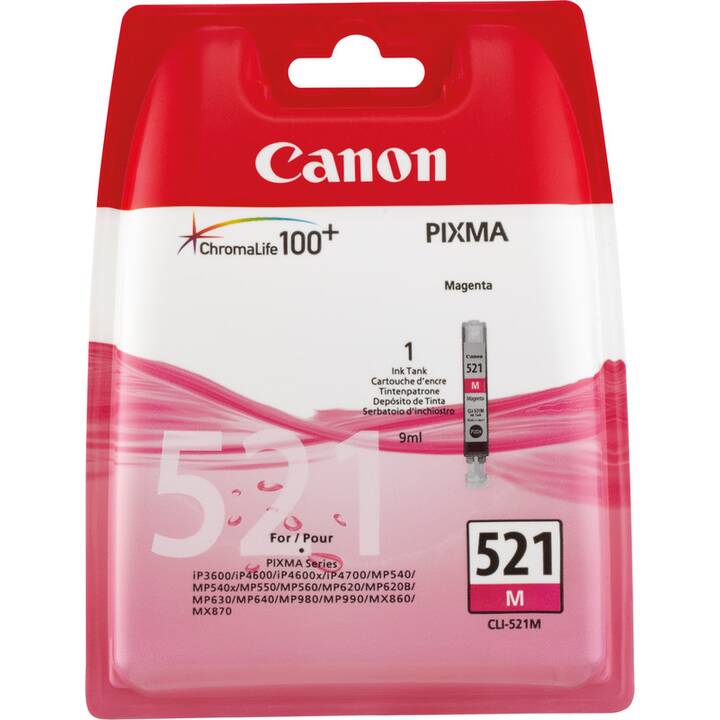 CANON CLI-521M (Magenta, 1 Stück)