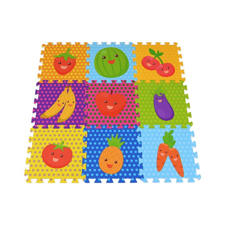 KNORRTOYS Tapis puzzle (Façonné, 30 x 30 cm)