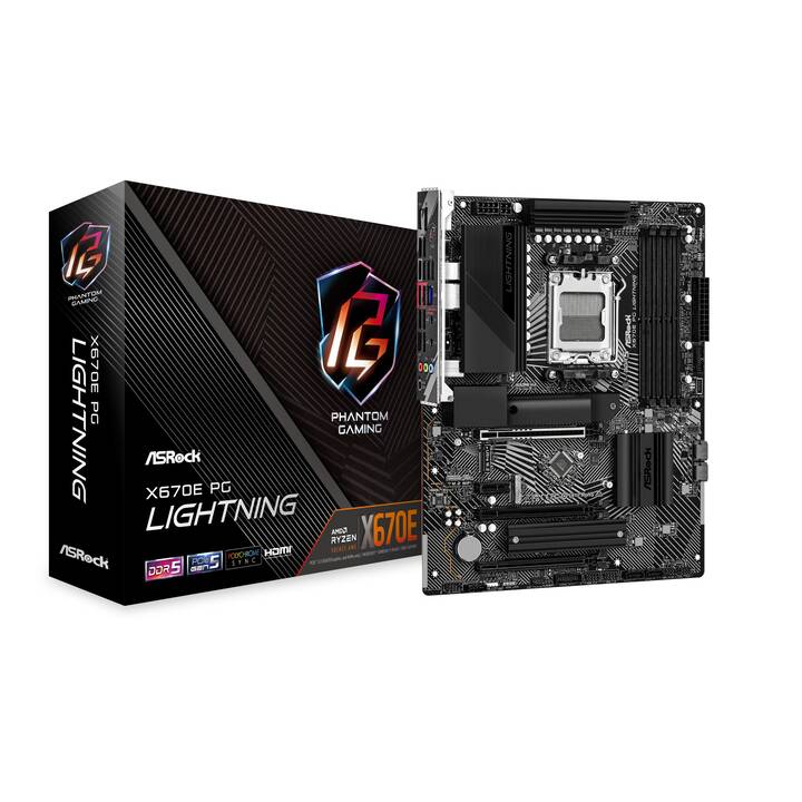 ASROCK X670E PG Lightning (AM5, AMD X670, ATX)