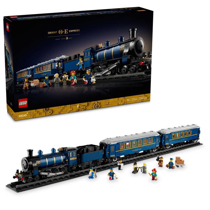 LEGO Ideas Der Orientexpress (21344, seltenes Set)