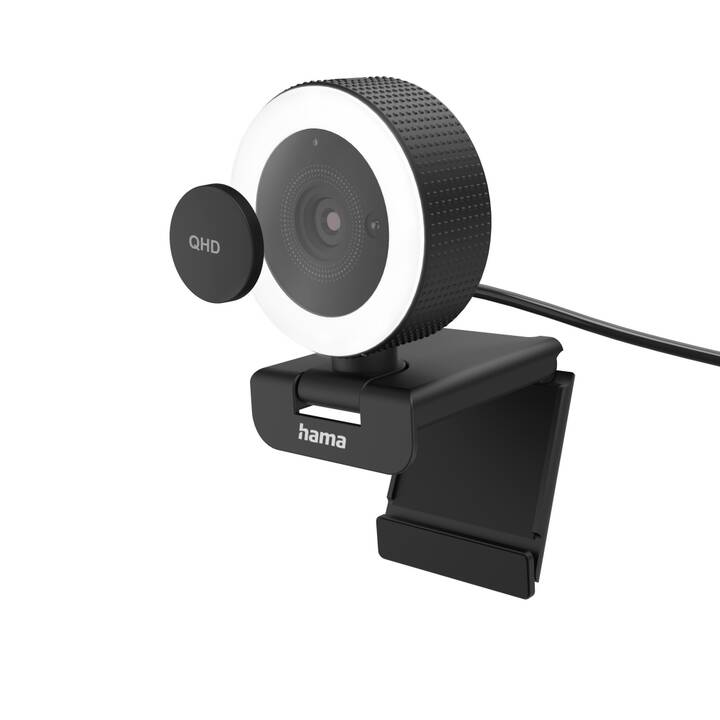 HAMA C-800 Pro Webcam (4 MP, Schwarz)