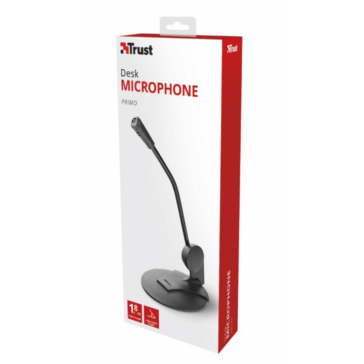 TRUST Primo Desk Microphone de table (Black)