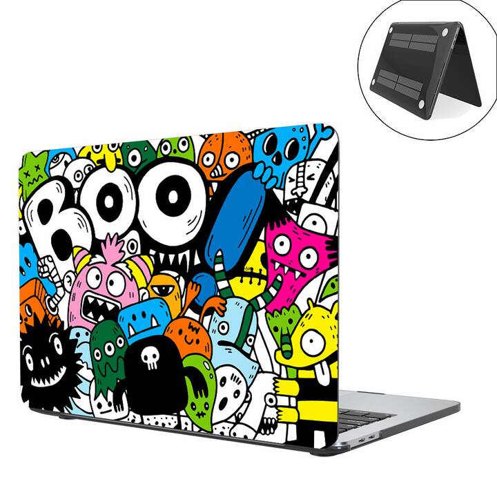 EG cover per MacBook Air 13" Retina (2018 - 2020) - multicolore - graffiti