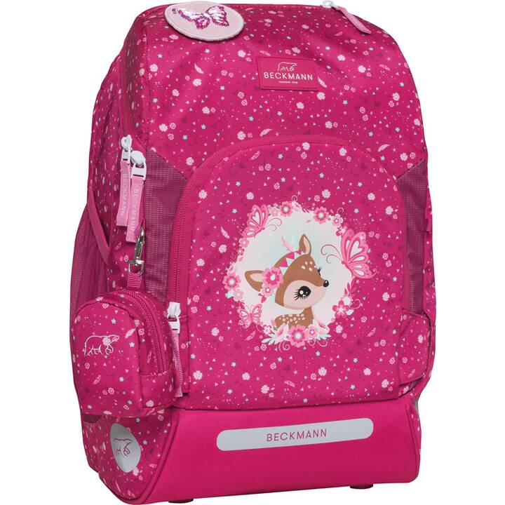 BECKMANN Schulranzen Active Air FLX Forest Deer (25 l, Rosé) Interdiscount
