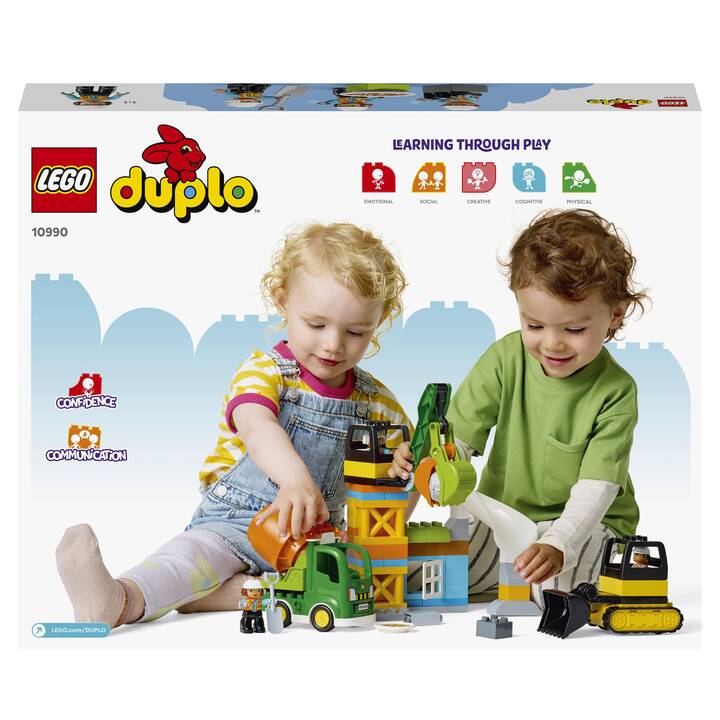 LEGO DUPLO Baustelle mit Baufahrzeugen (10990)