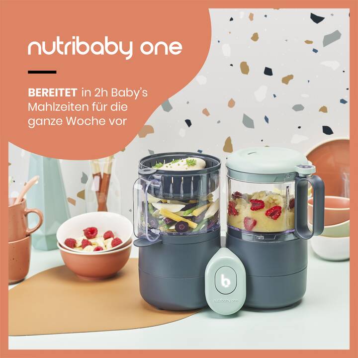 BABYMOOV Nutribaby One (Mixen, Dampfgaren, Aufwärmen, Auftaufunktion)