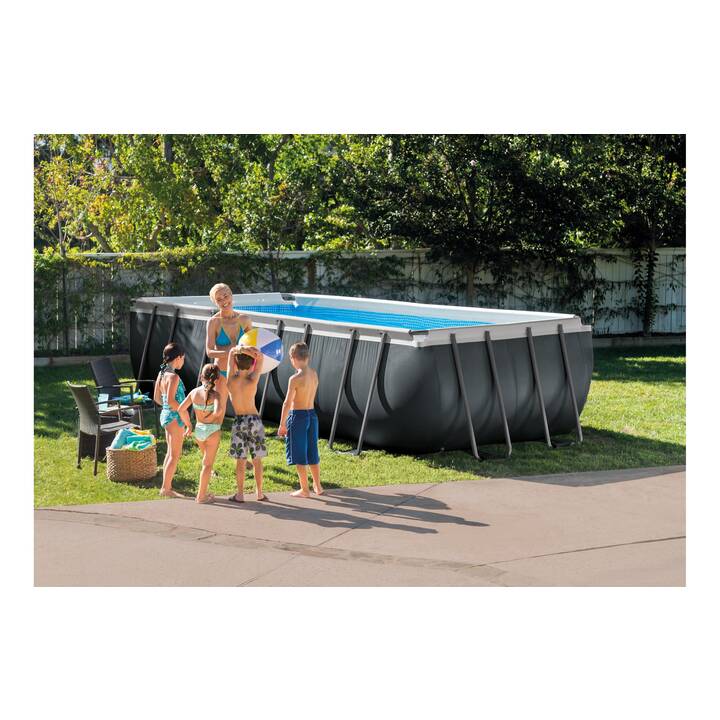 INTEX Piscina fuori terra con struttura tubolare in acciaio Ultra XTR (274 cm x 549 cm x 132 cm)
