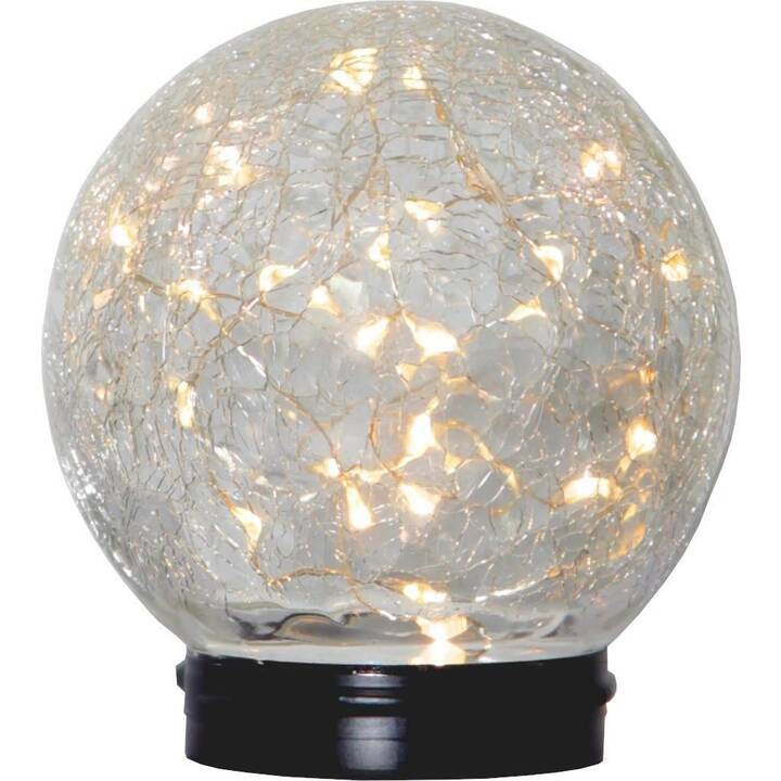 STAR TRADING Lampe de table Glory (0.9 W, Argent, Transparent)